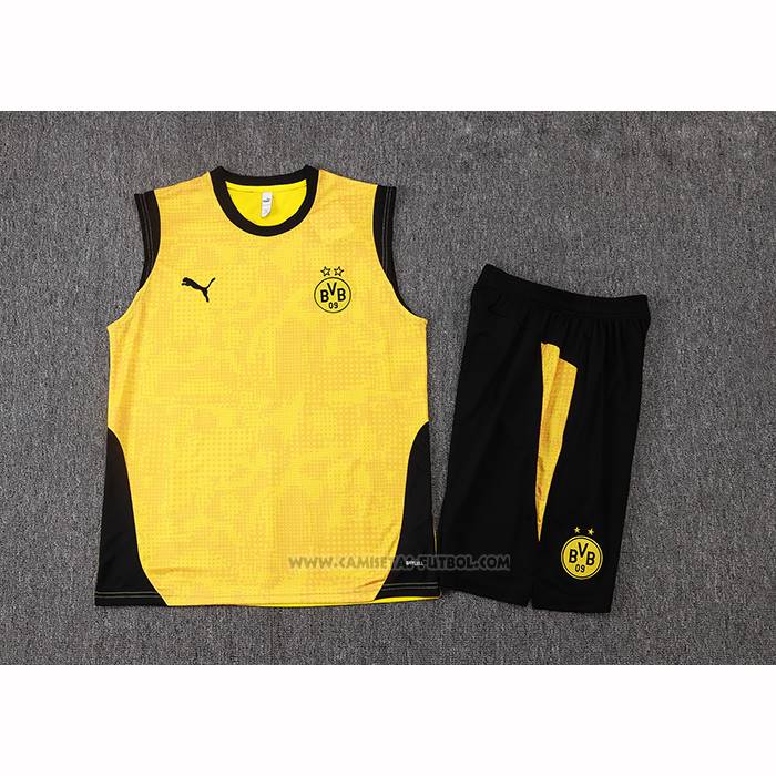 Chandal del Borussia Dortmund Sin Mangas 2025-2026 Amarillo